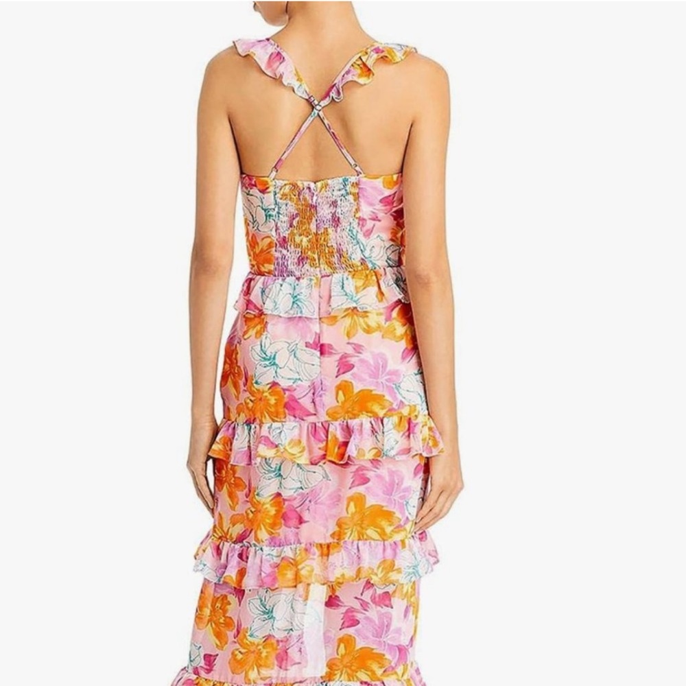 WAYF “With Love” Tiered Maxi Dress – Size M - Picture 2 of 8